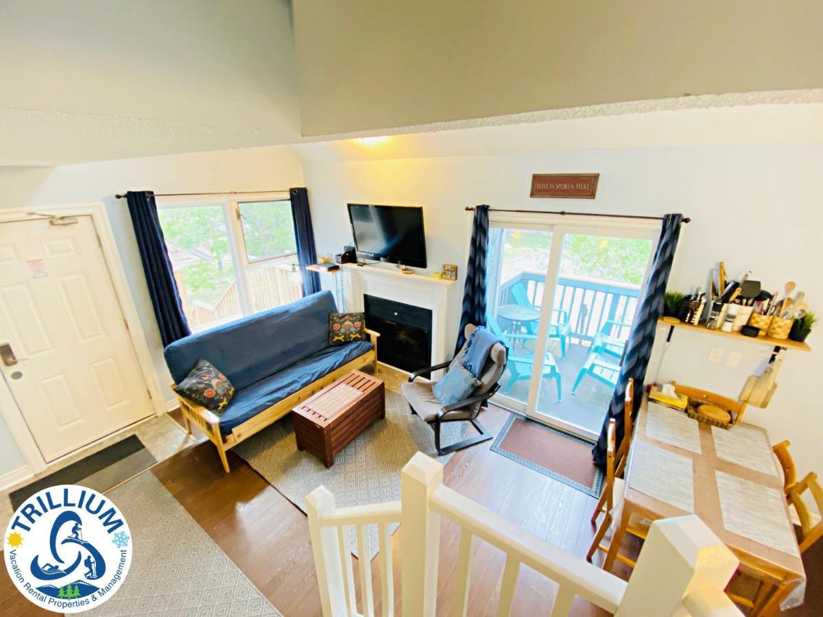 Cozy Studio Loft With 2 Baths Next To Slopes Blue Mountains Ngoại thất bức ảnh